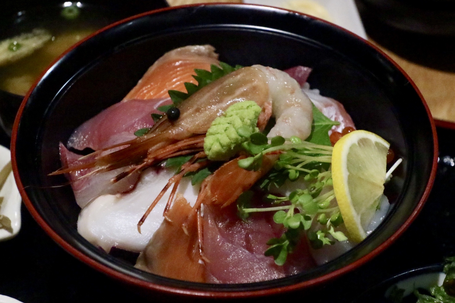 Seafood Donburi