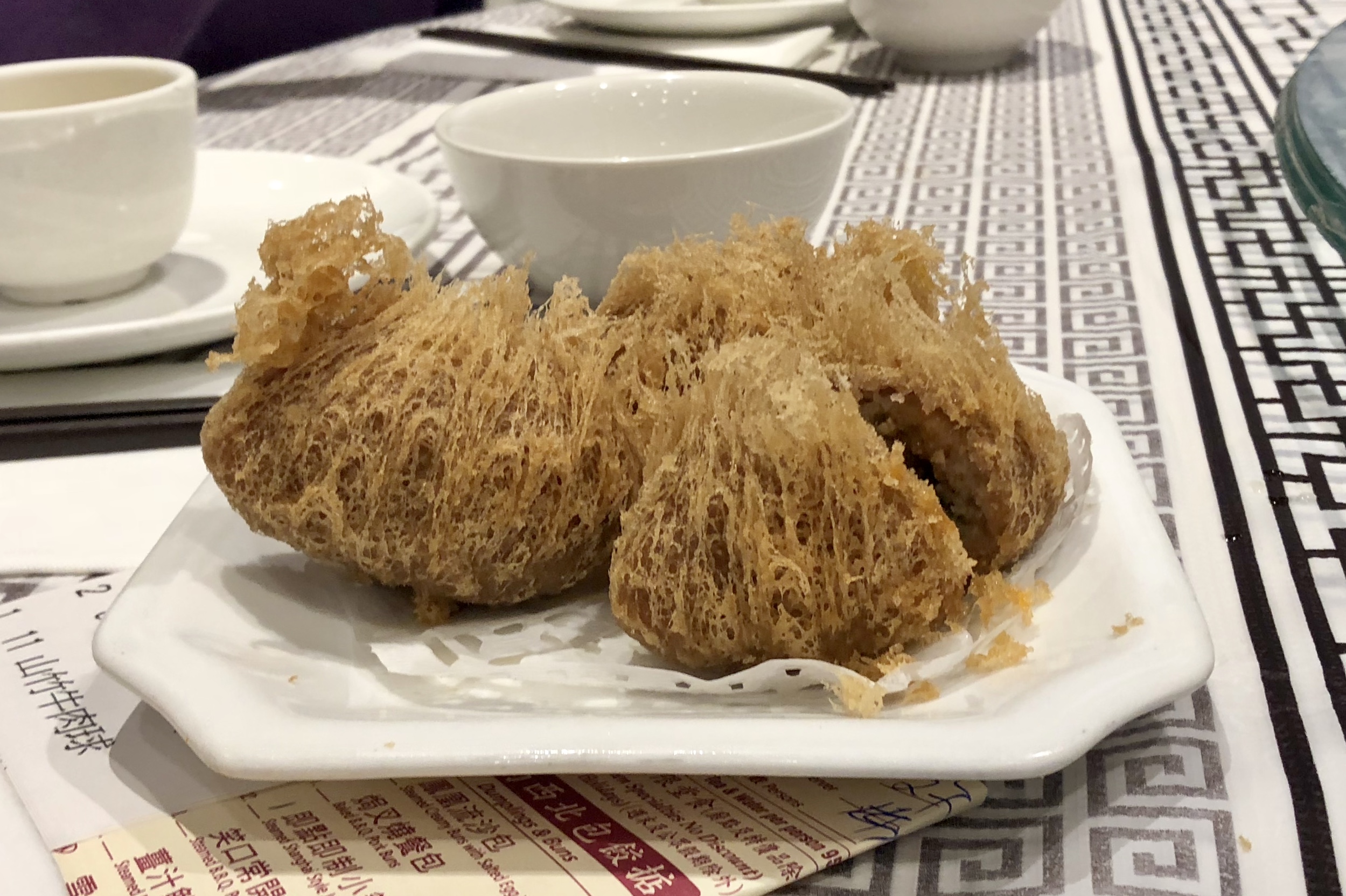 Deep Fried Taro Dumplings