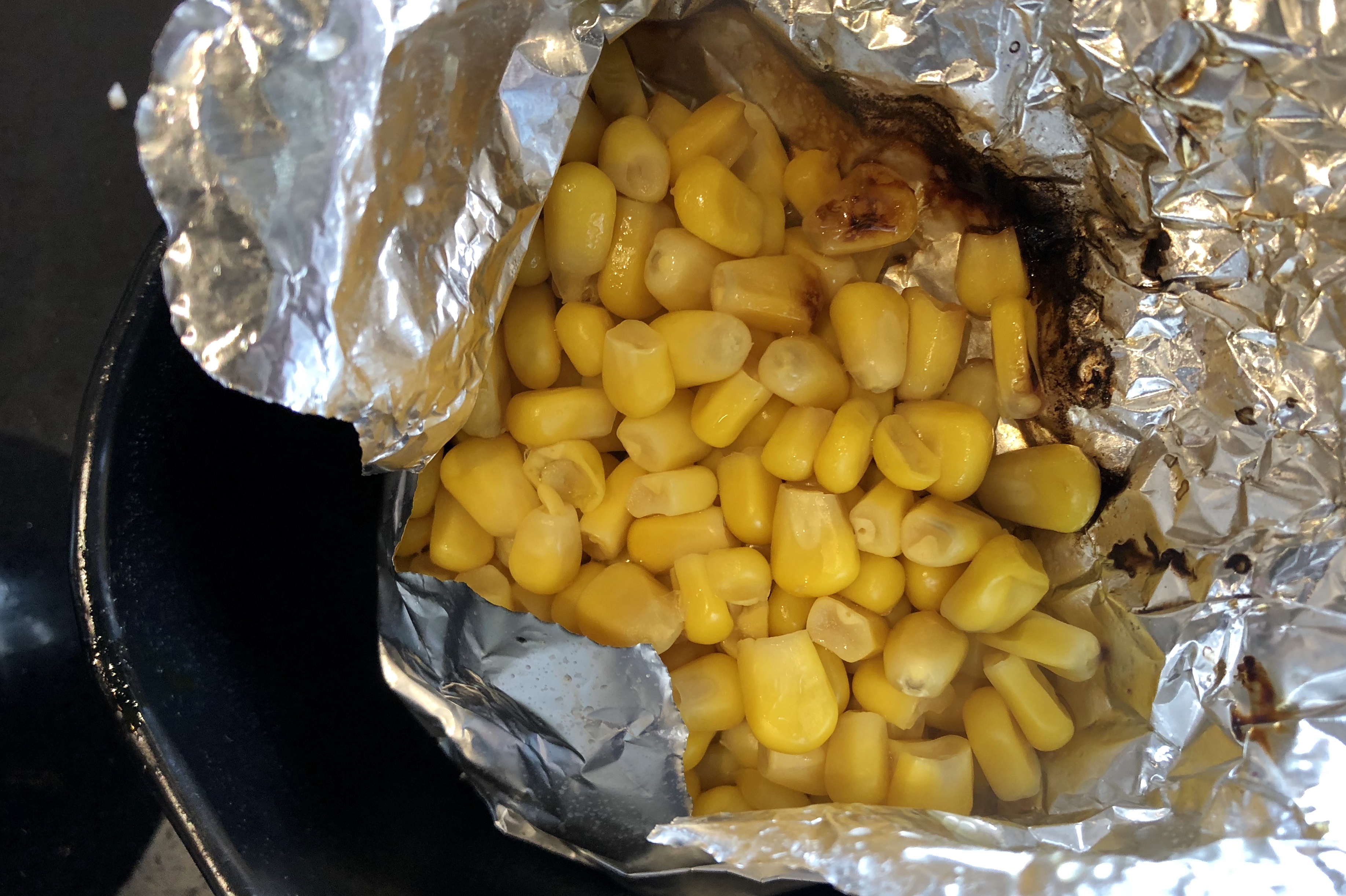 buttered corn