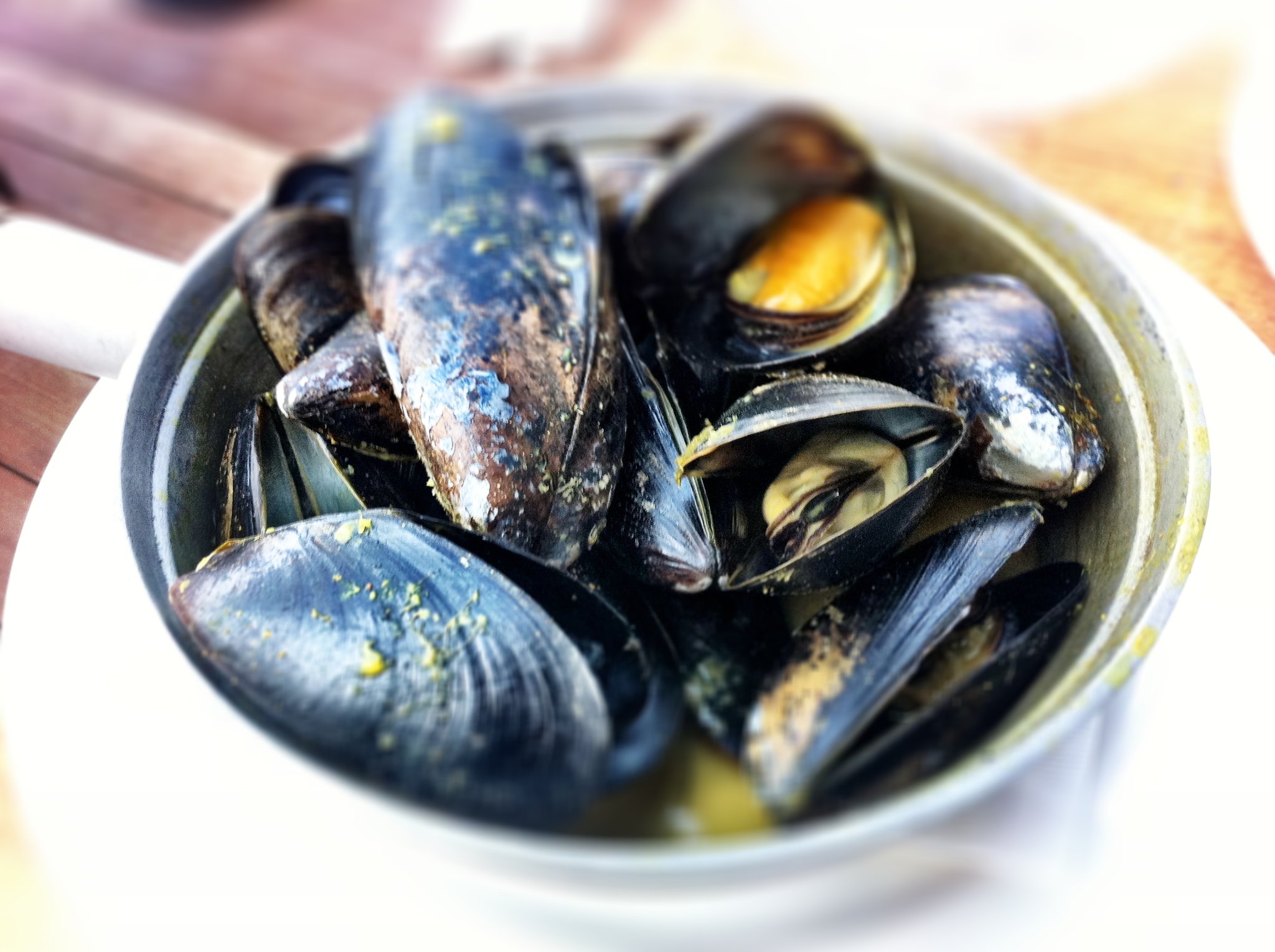 Mussels in Curry Broth - Cardero's