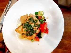 Herb Crush Salmon @ Joey Bentall One