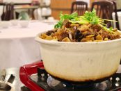 lamb brisket pot at Wing Kee