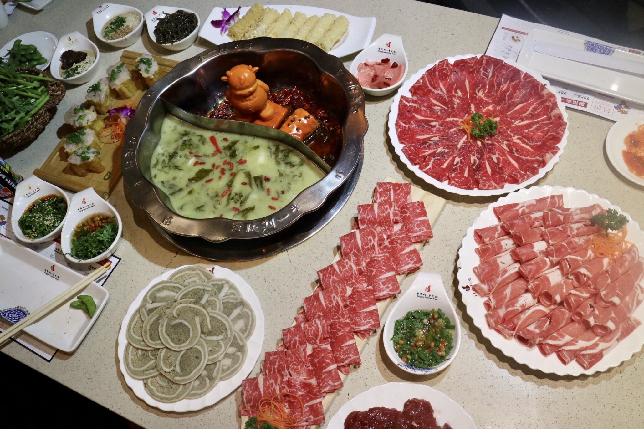 fish & pickled cabbage hotpot at Liuyishou Robson