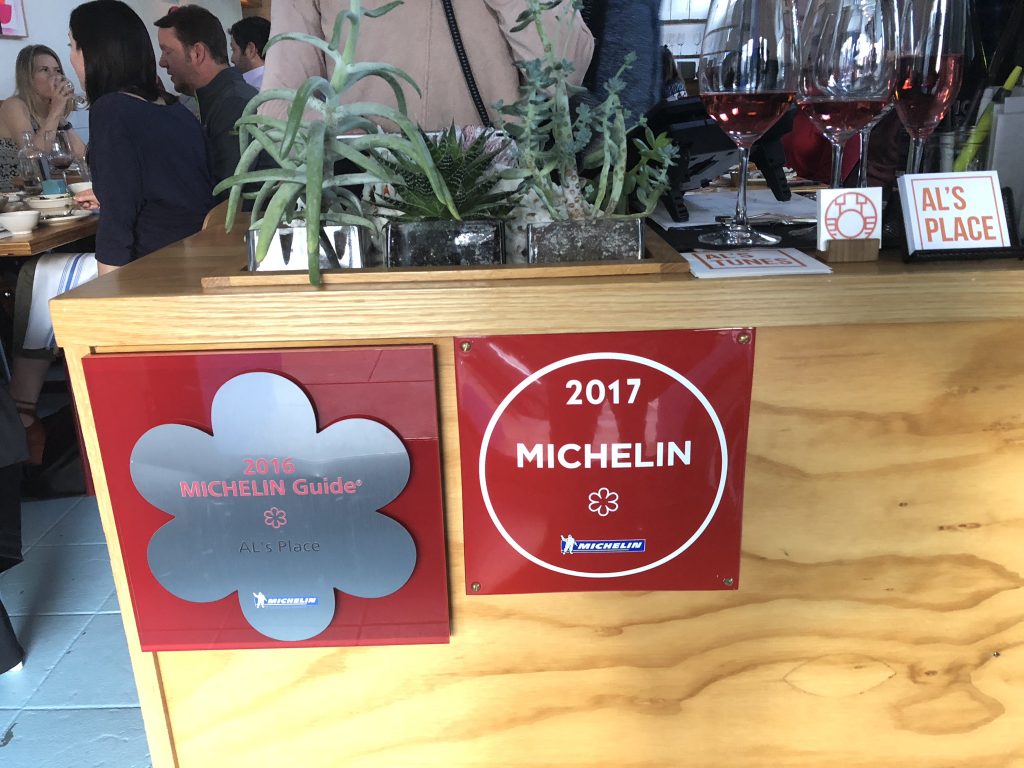 A visit to San Francisco's Michelin Star Restaurant, Al’s Place