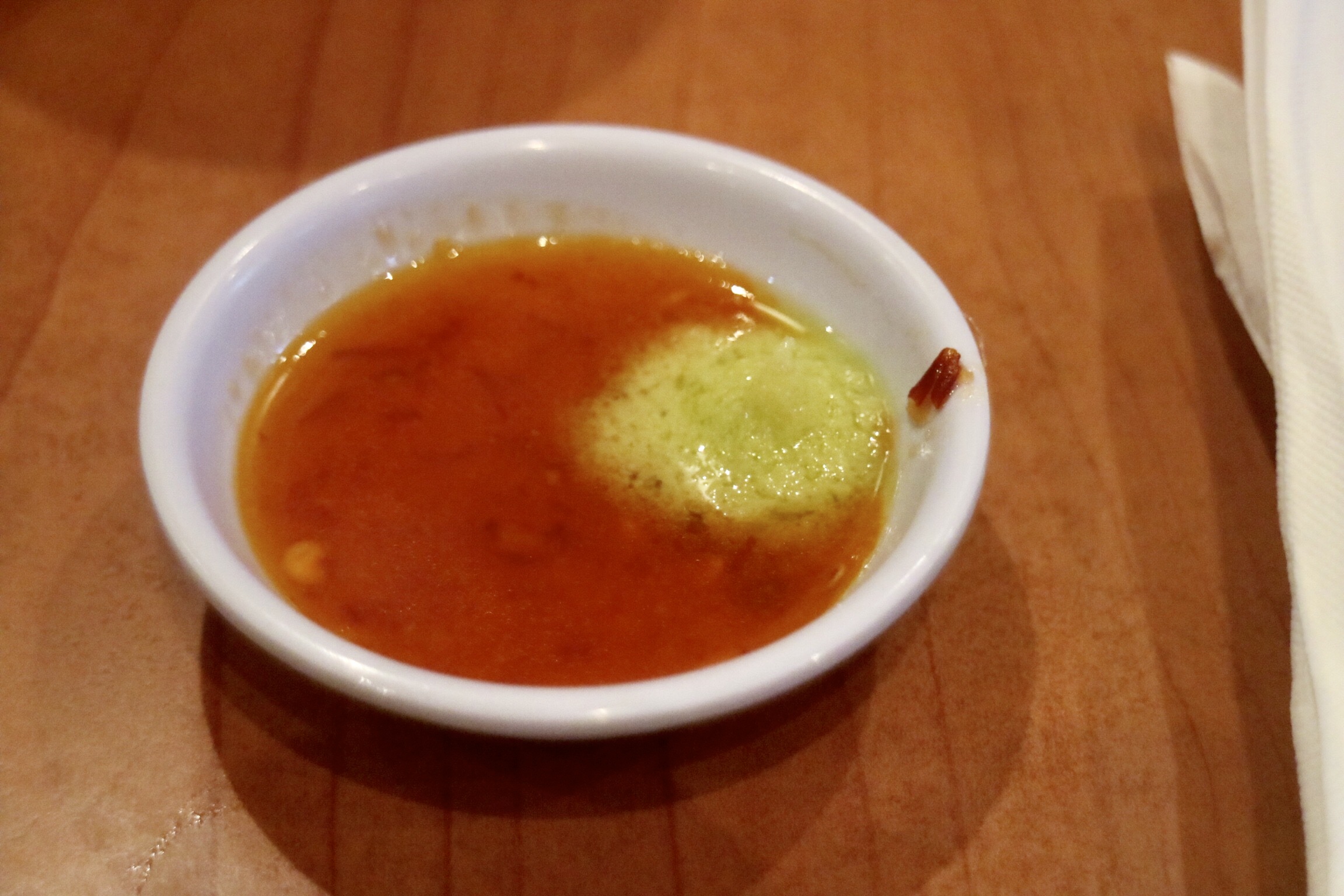 Dipping sauce for Hainanese Chicken