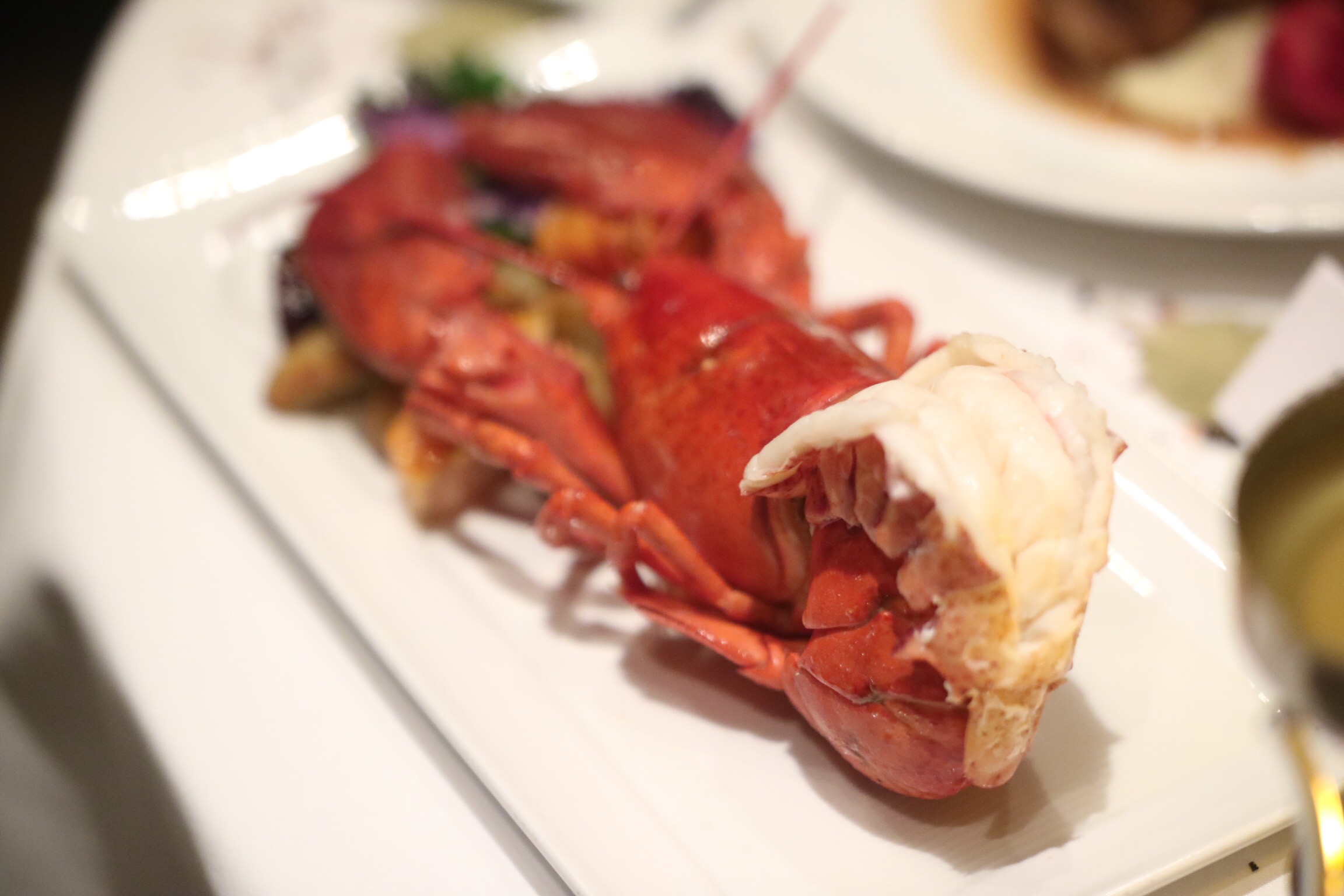 Poached Atlantic Lobster