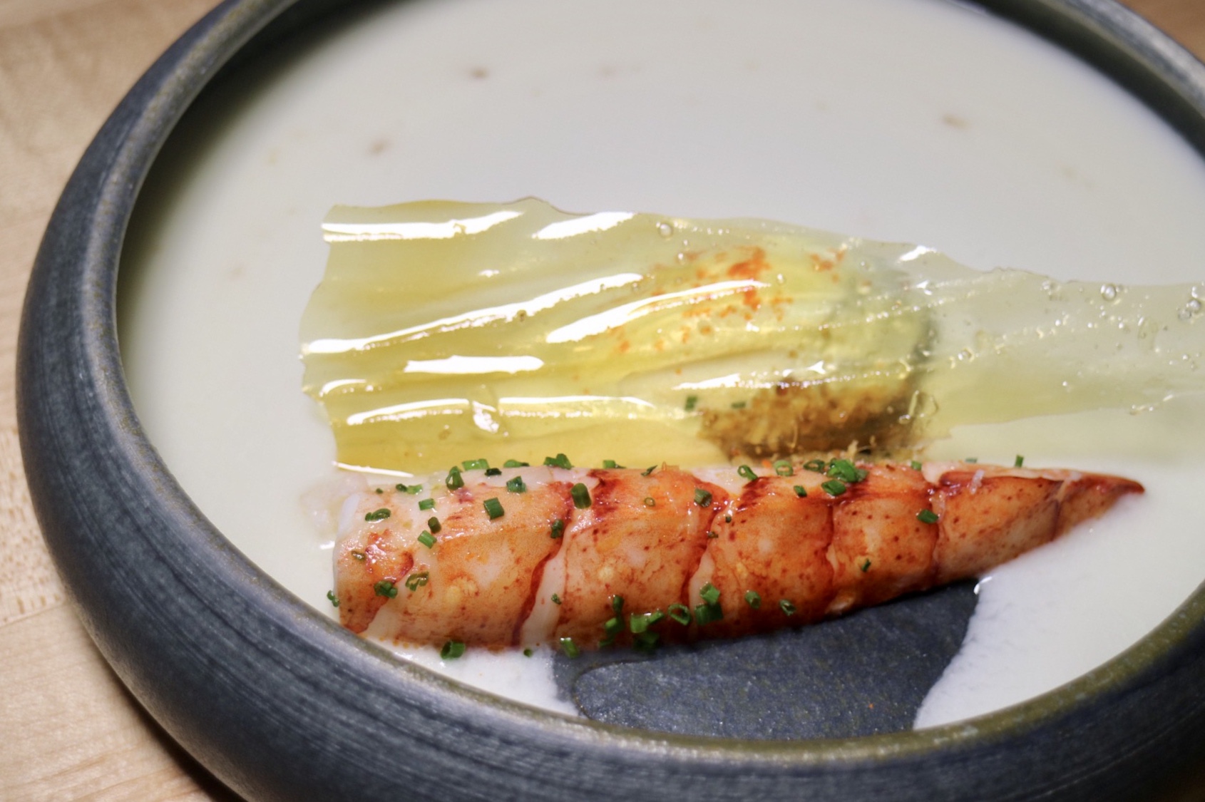 Sunchoke Veloute with Lobster