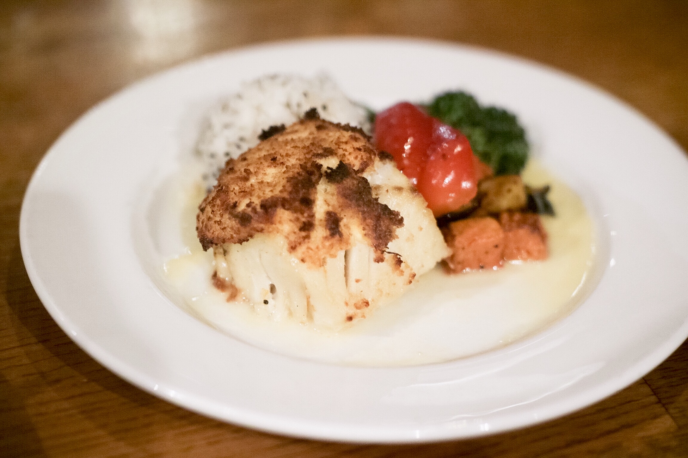 Crab Crusted BC Lingcod
