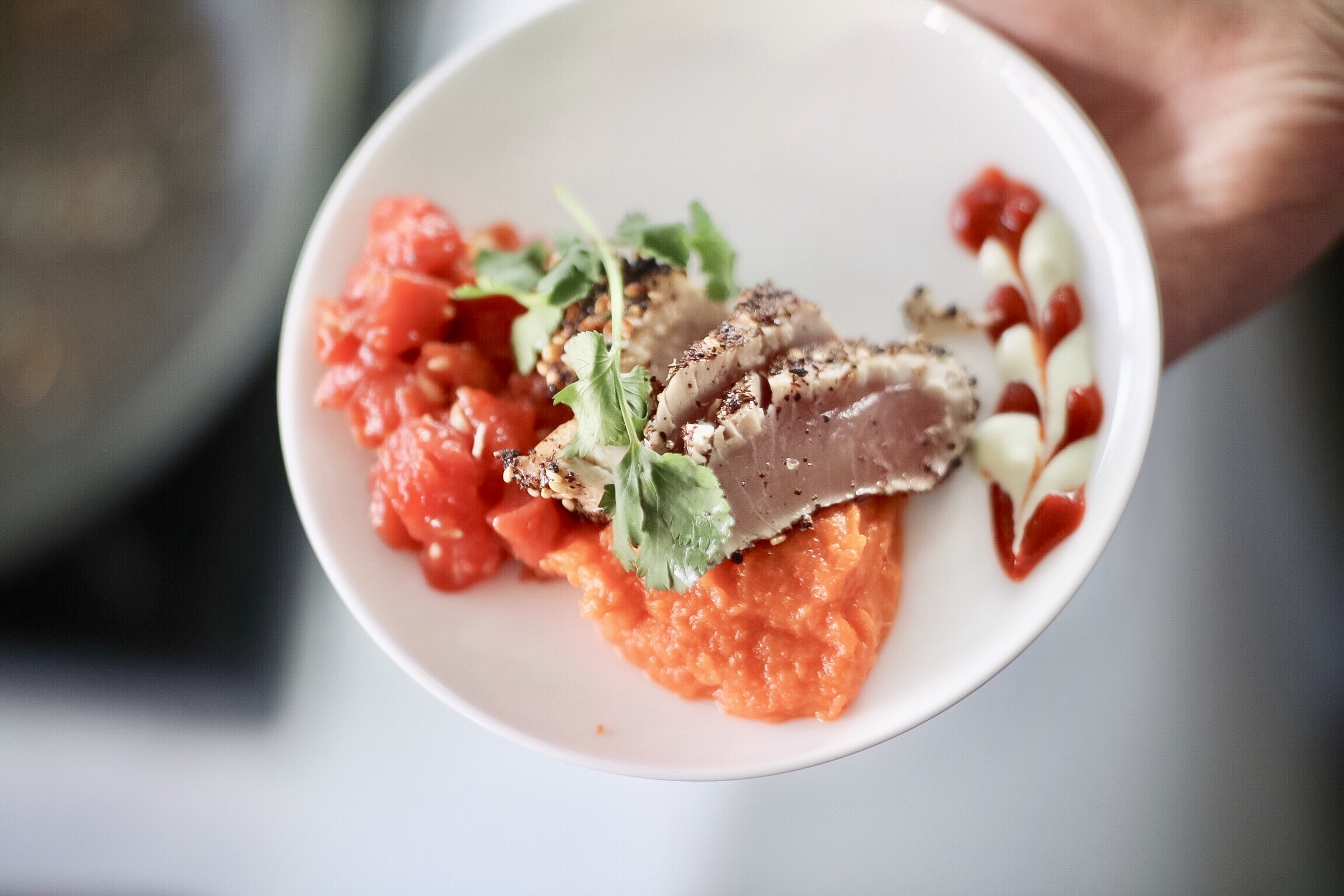 Pan Seared Albacore Tuna