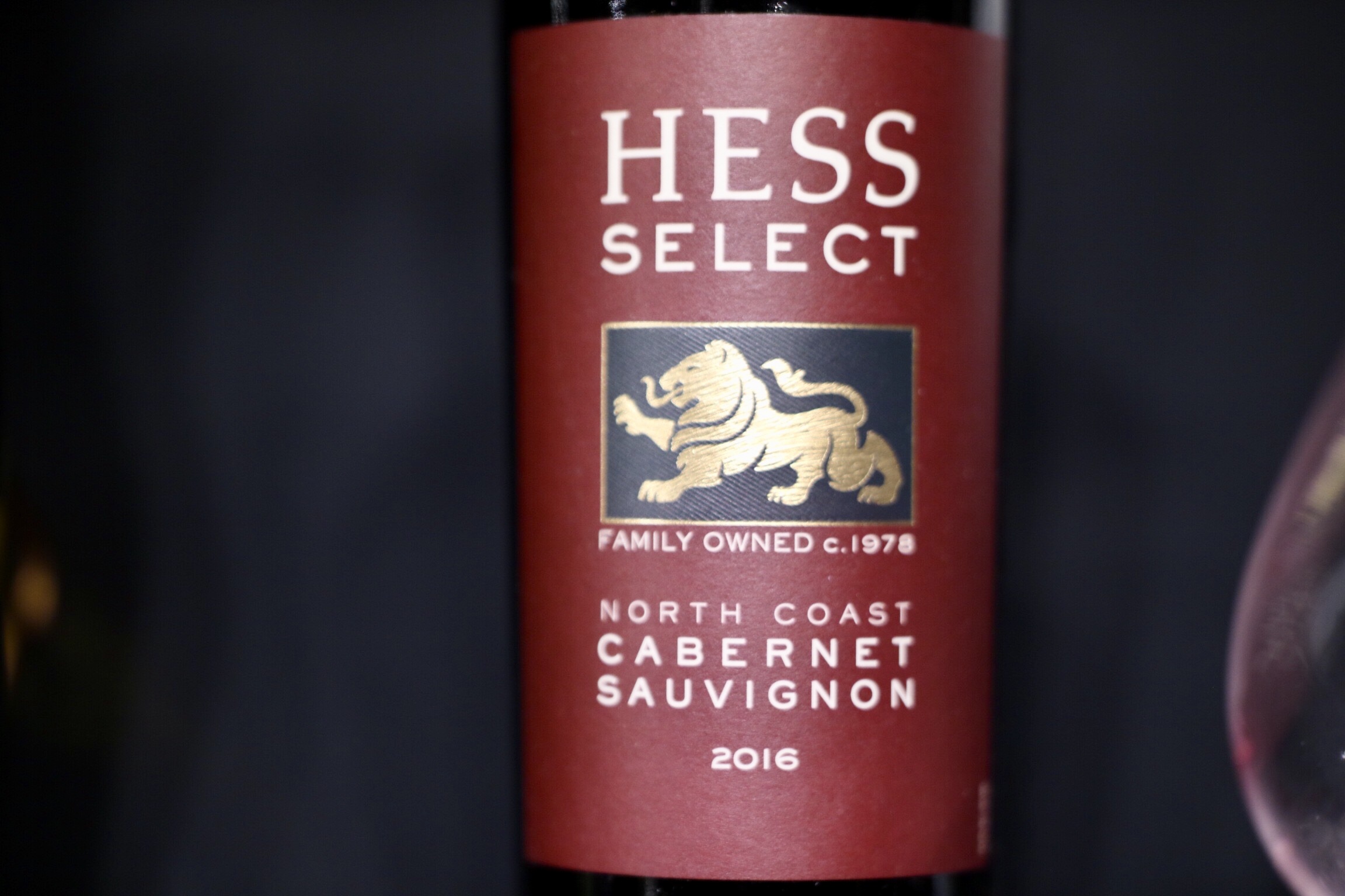 Hess Select Cabernet Sauvignon 2016