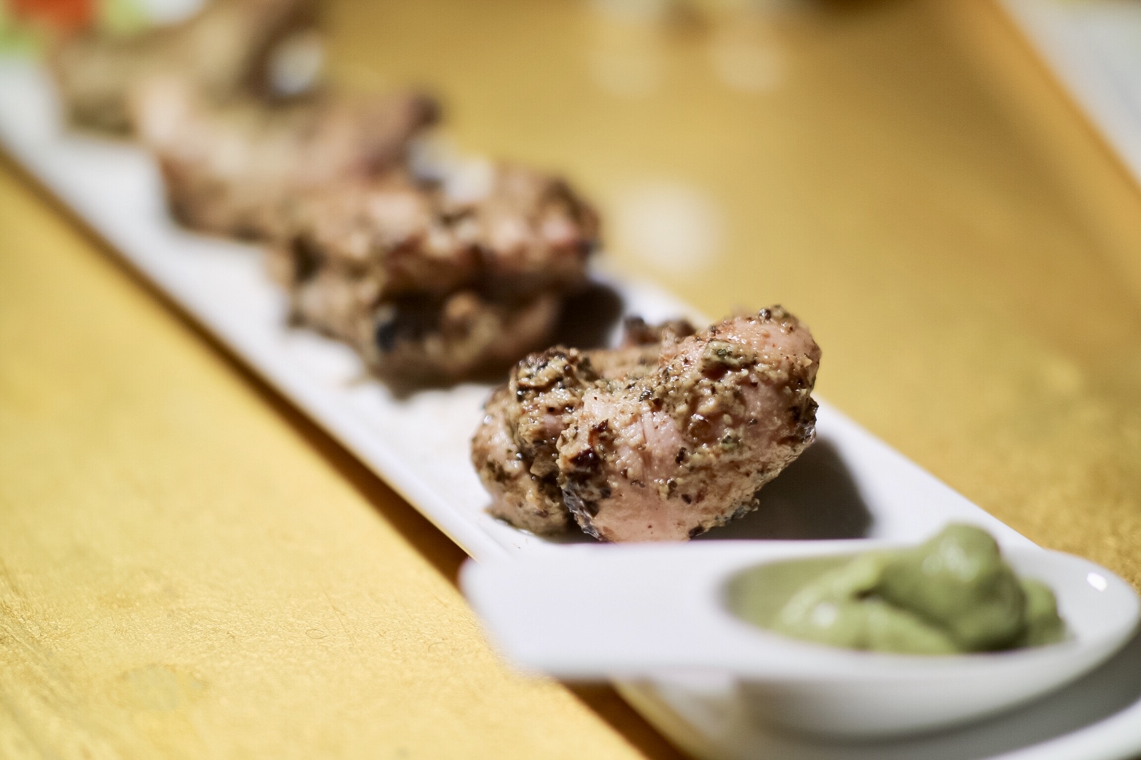 "Basil Chicken Tikka"