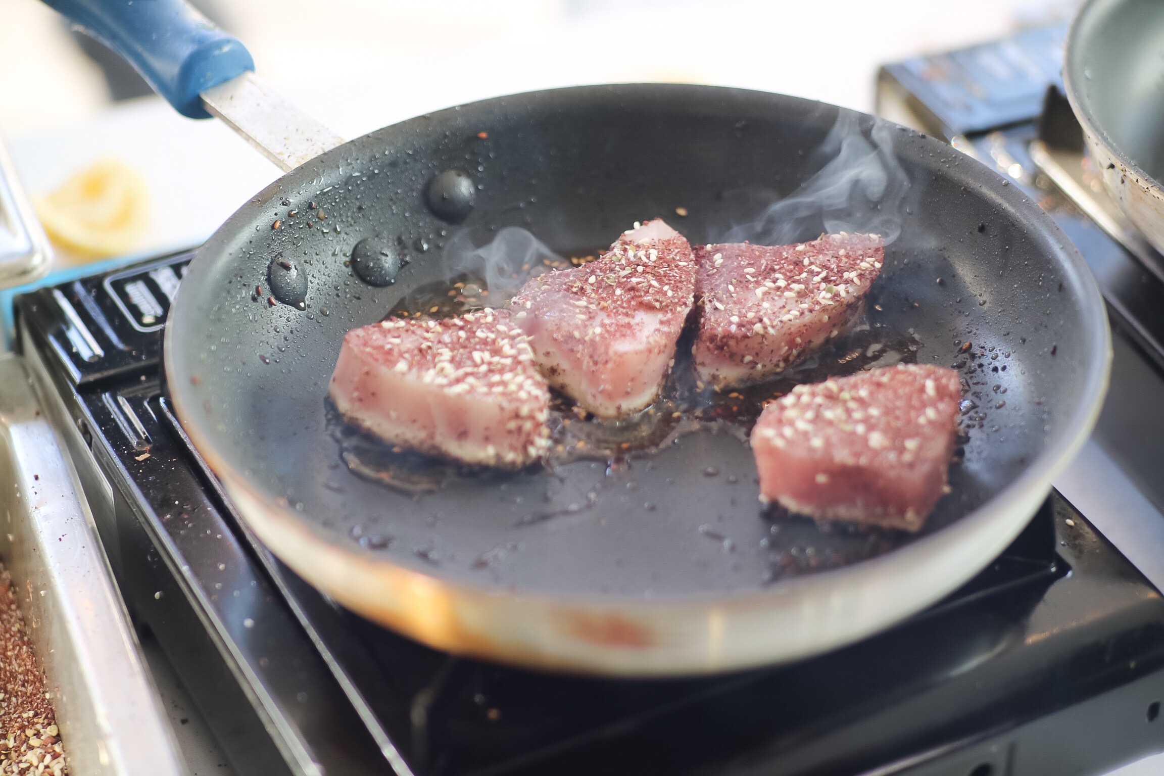 Pan Seared Albacore Tuna