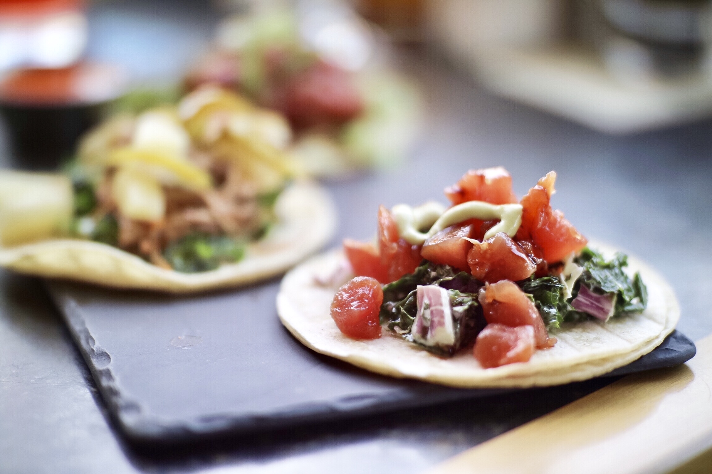Tuna Tartare Taco