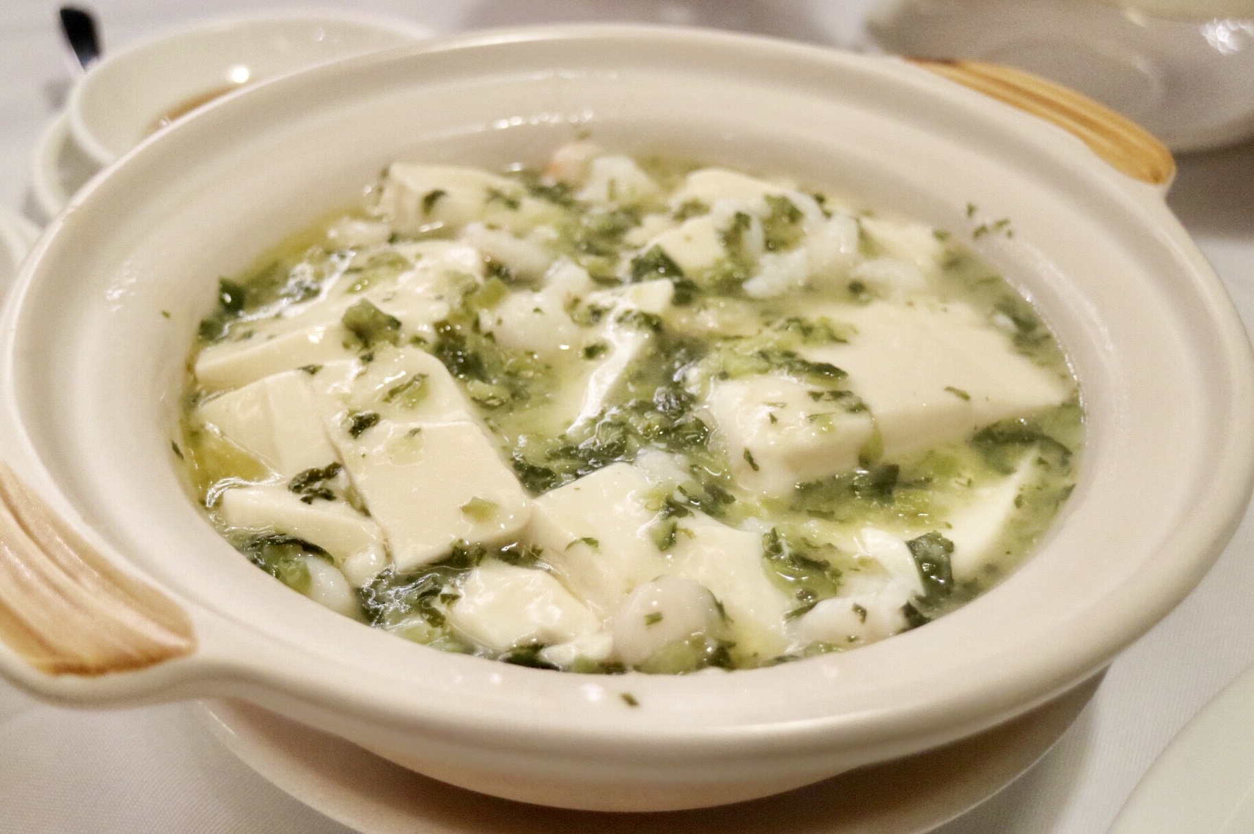 Preserved Vegetable & Shrimp (雪菜蝦仁豆腐煲)