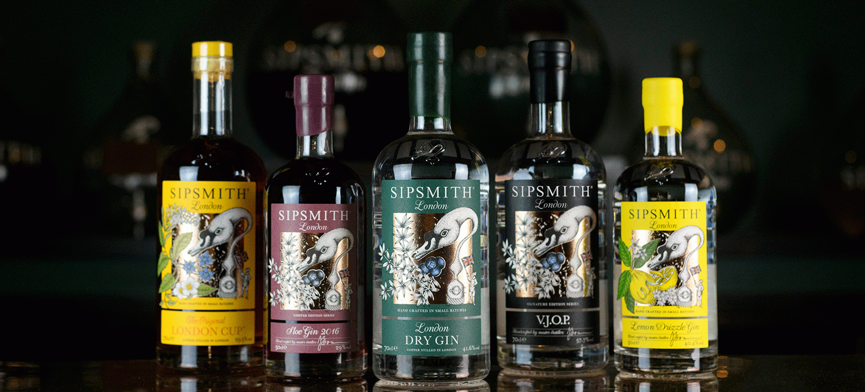 Sipsmith gins