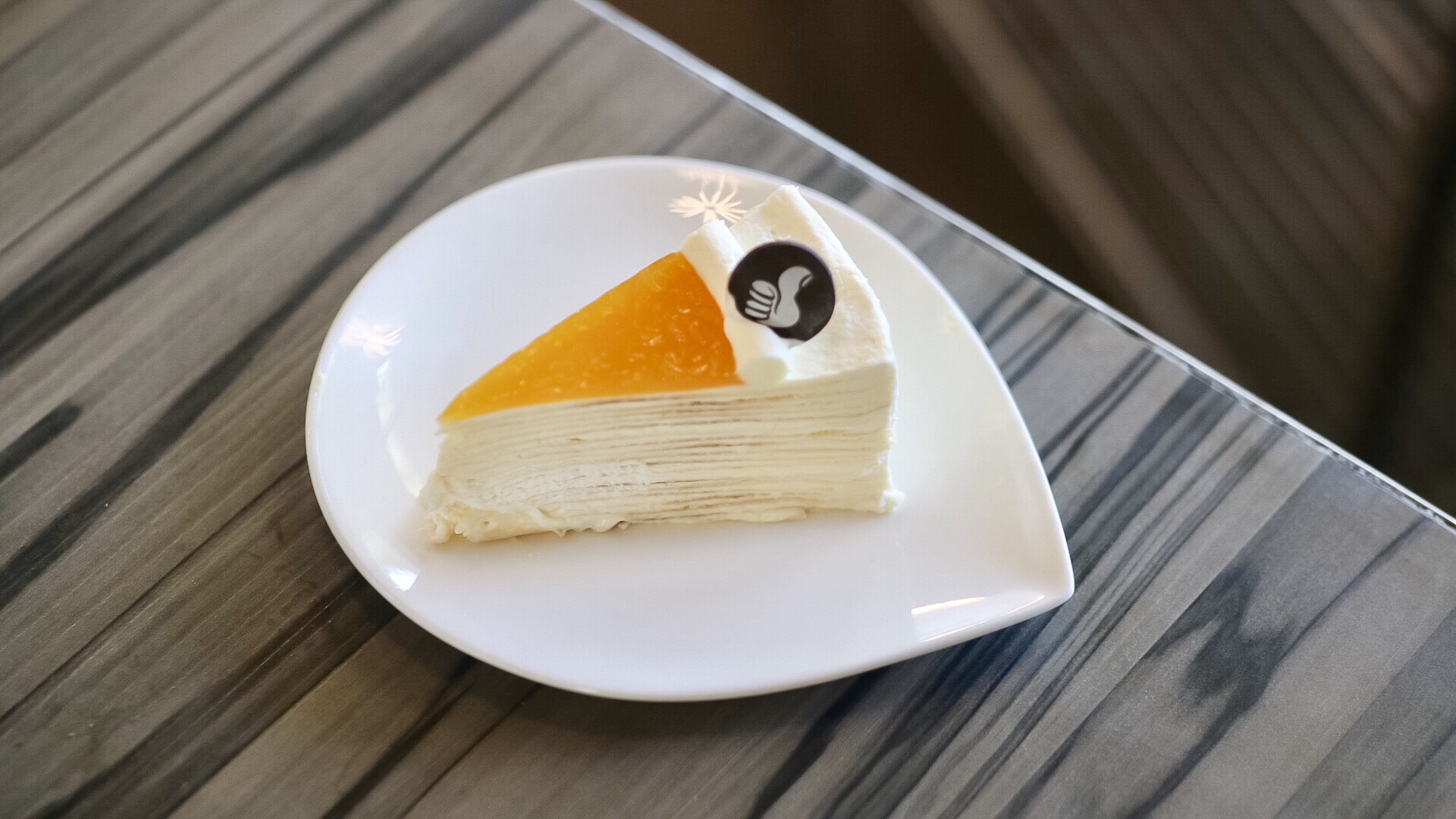 Passion Fruit Mille Crepe Cake