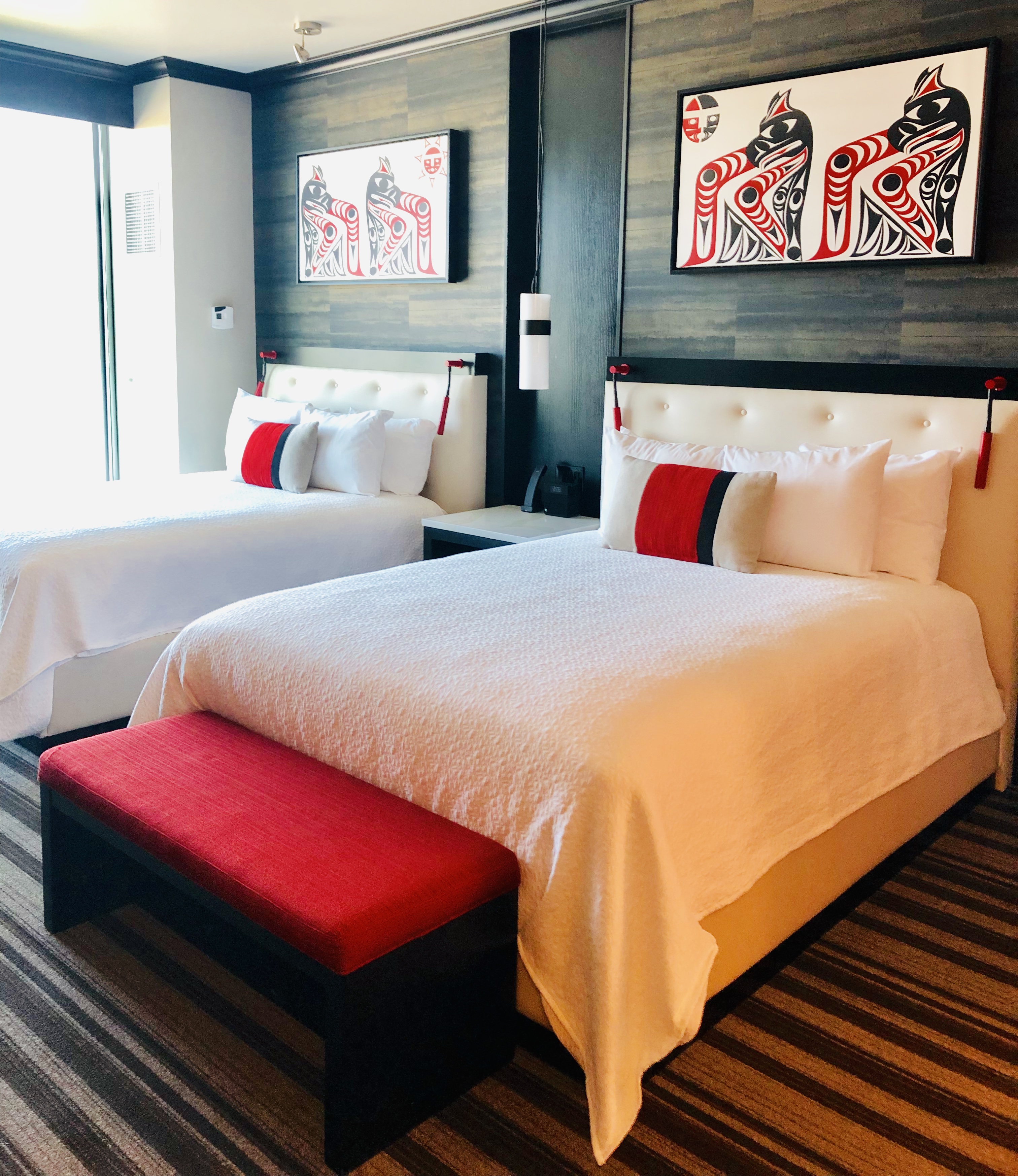 deluxe double queen room @ Tulalip Resort Casino