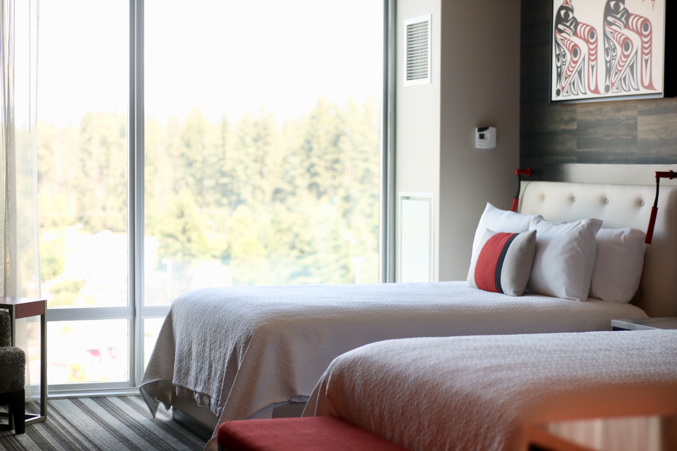 deluxe double queen room @ Tulalip Resort Casino