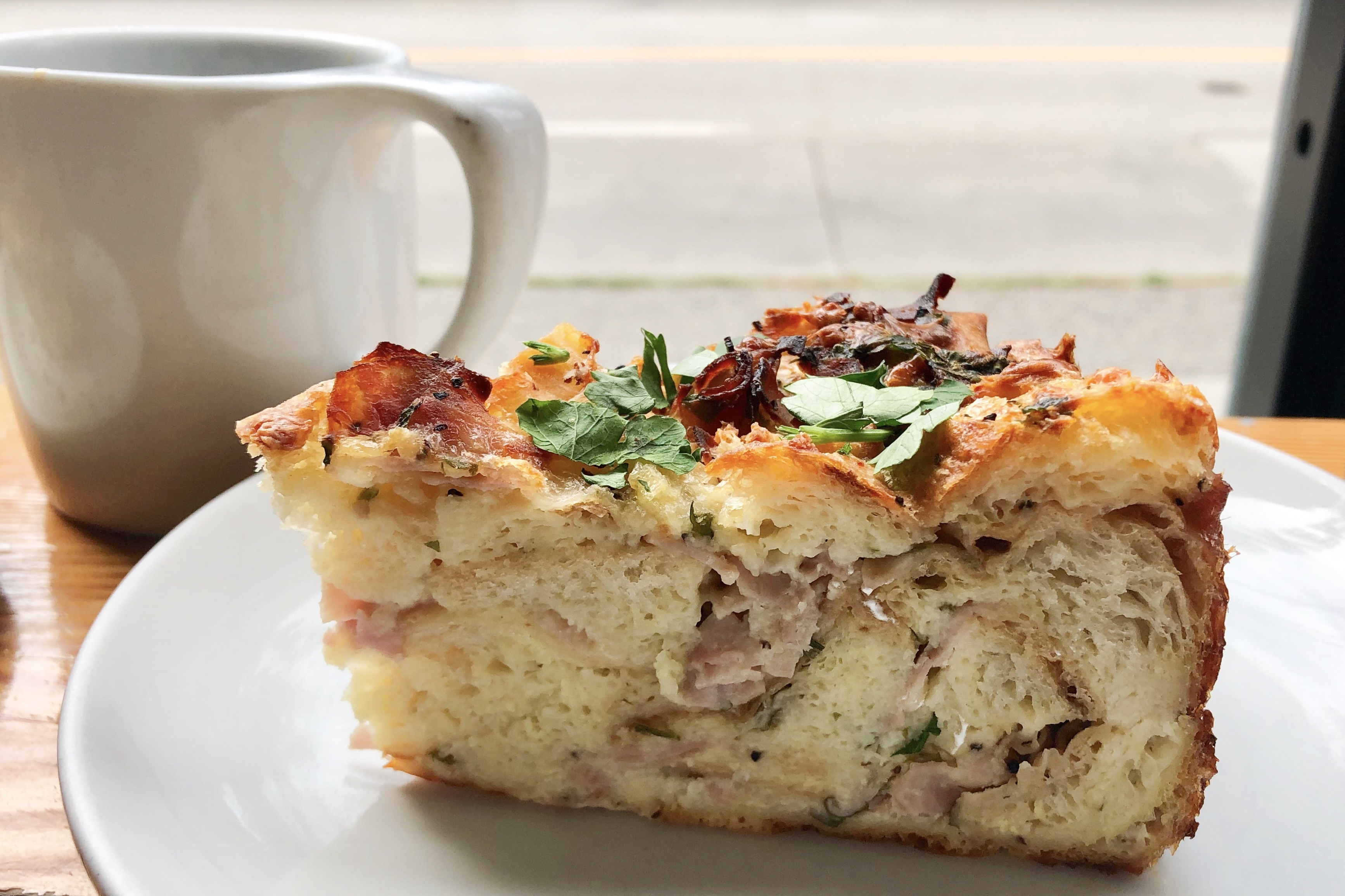 Cheese and Ham Bake