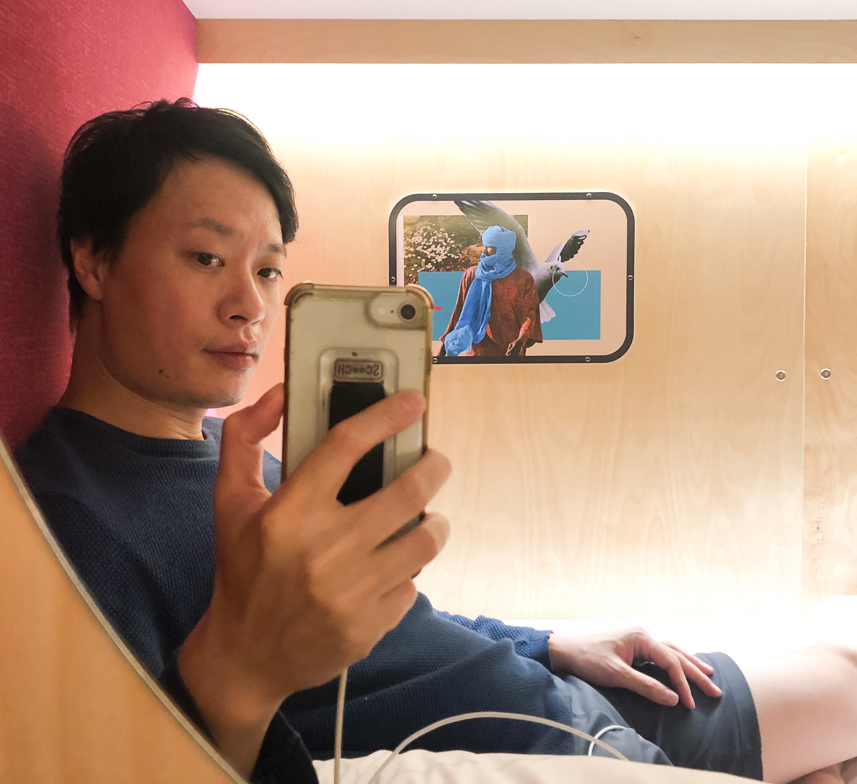 private pod @ Pangea Pod Hotel