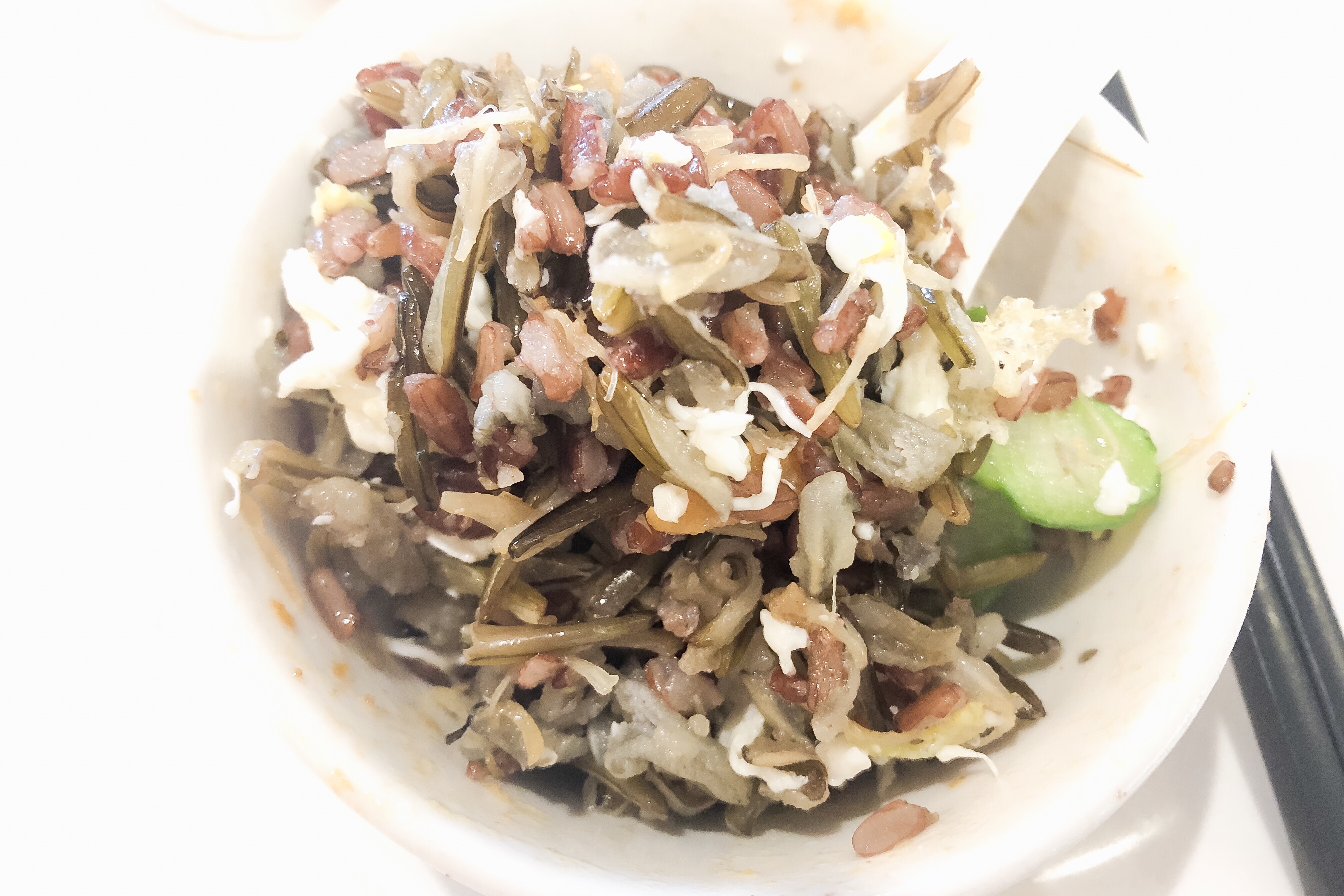 Egg White & Dried Scallop Fried Wild Rice