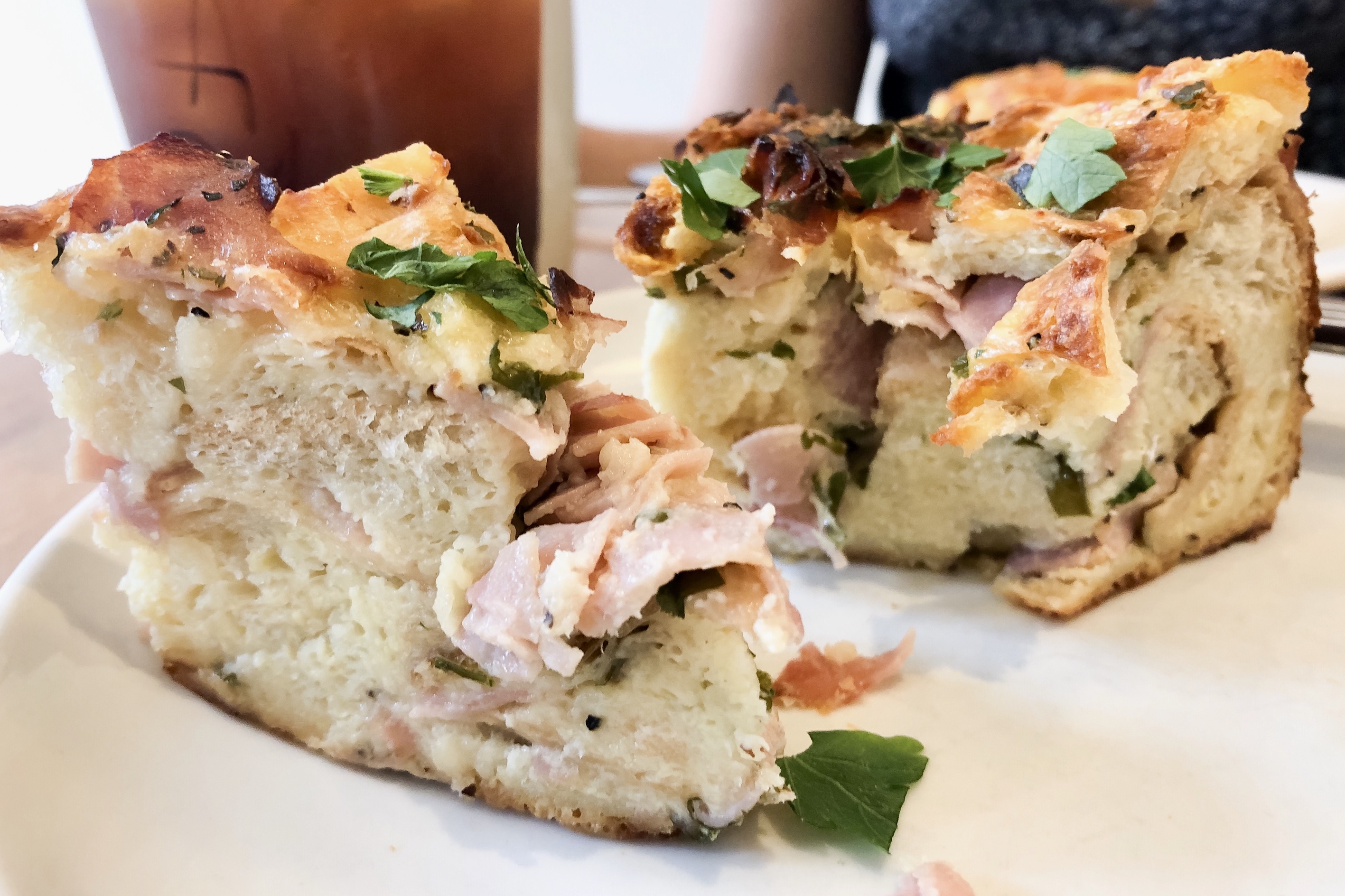 Cheese and Ham Bake