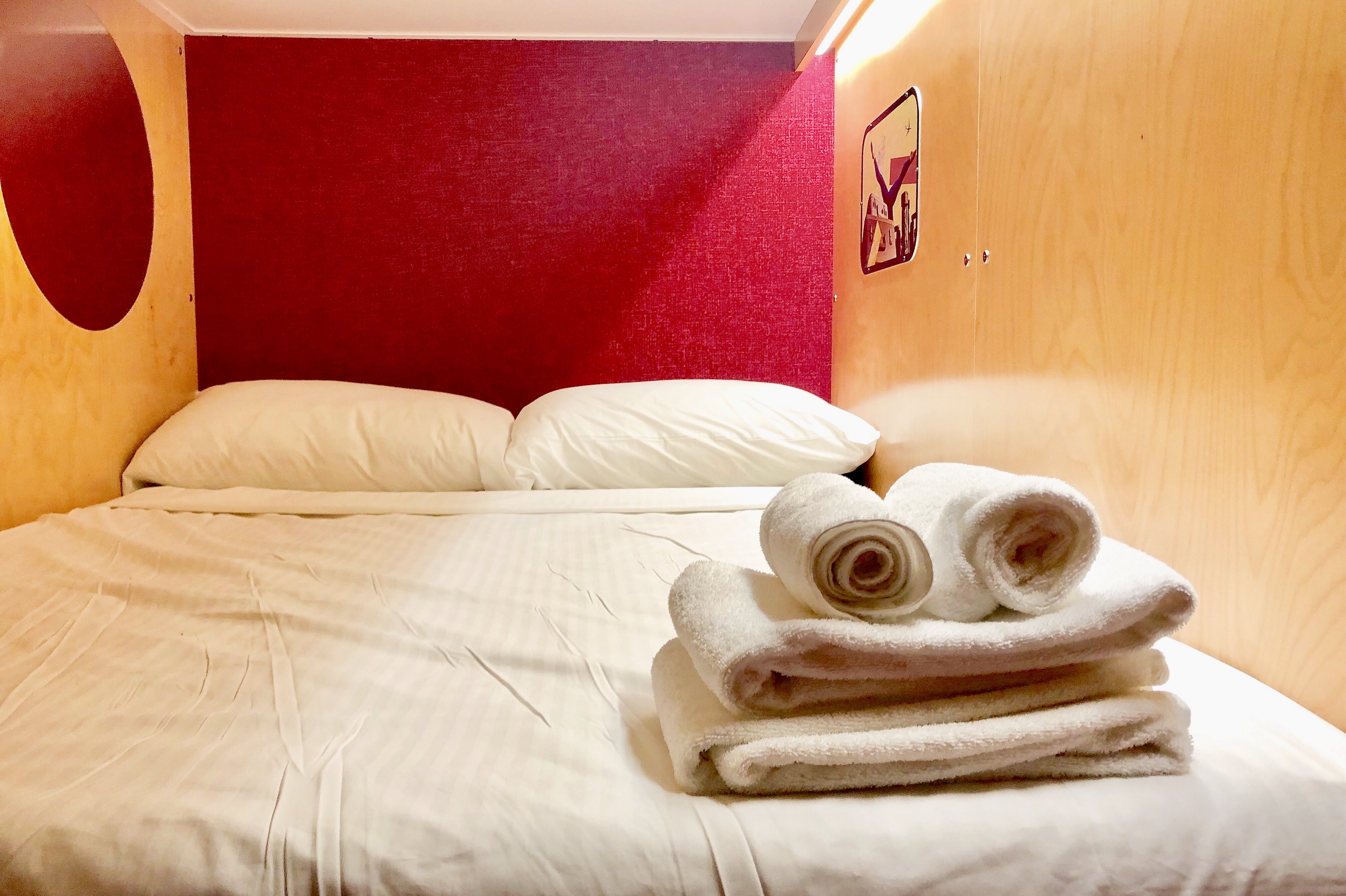 private pod @ Pangea Pod Hotel