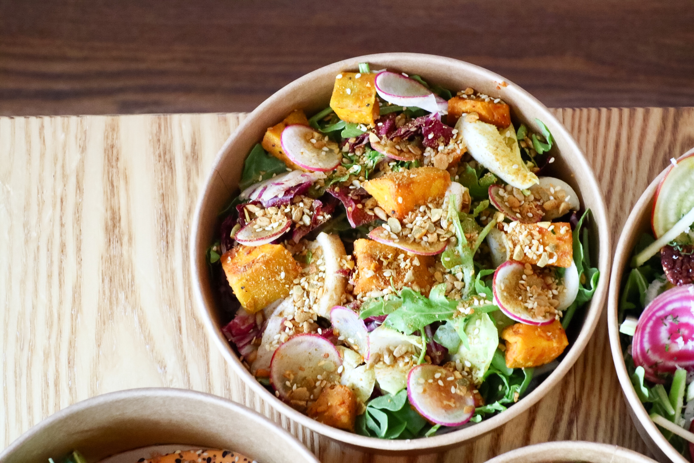 Roasted Kabocha Squash Salad