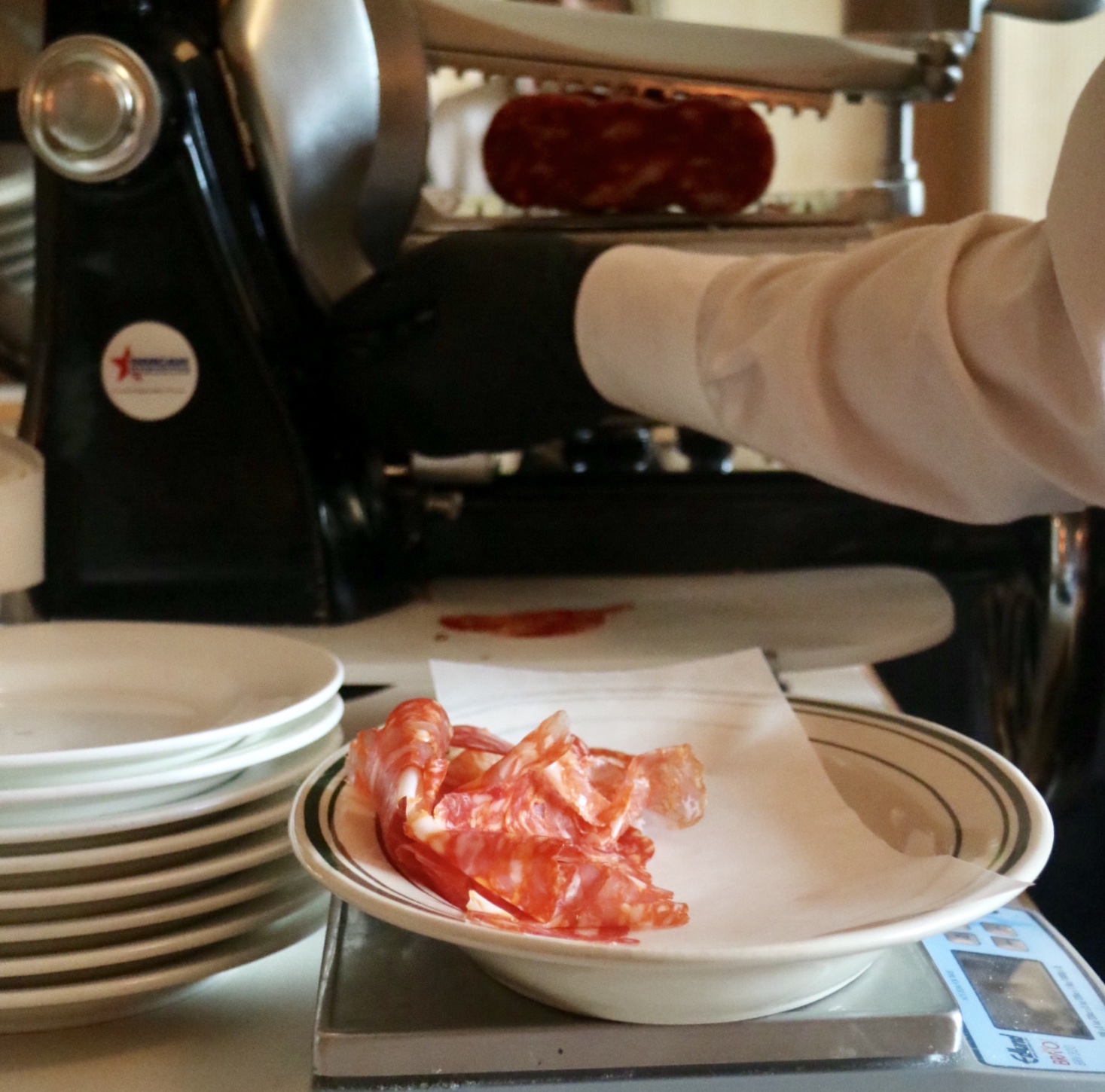The counter at Savio Volpe