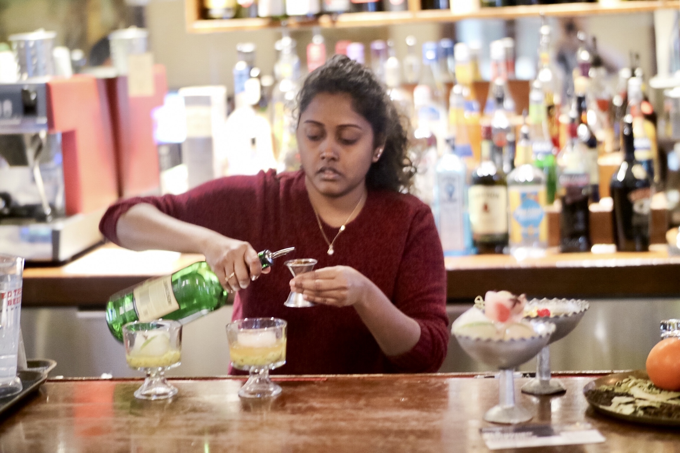 Anusha Pippala at Davie Dosa