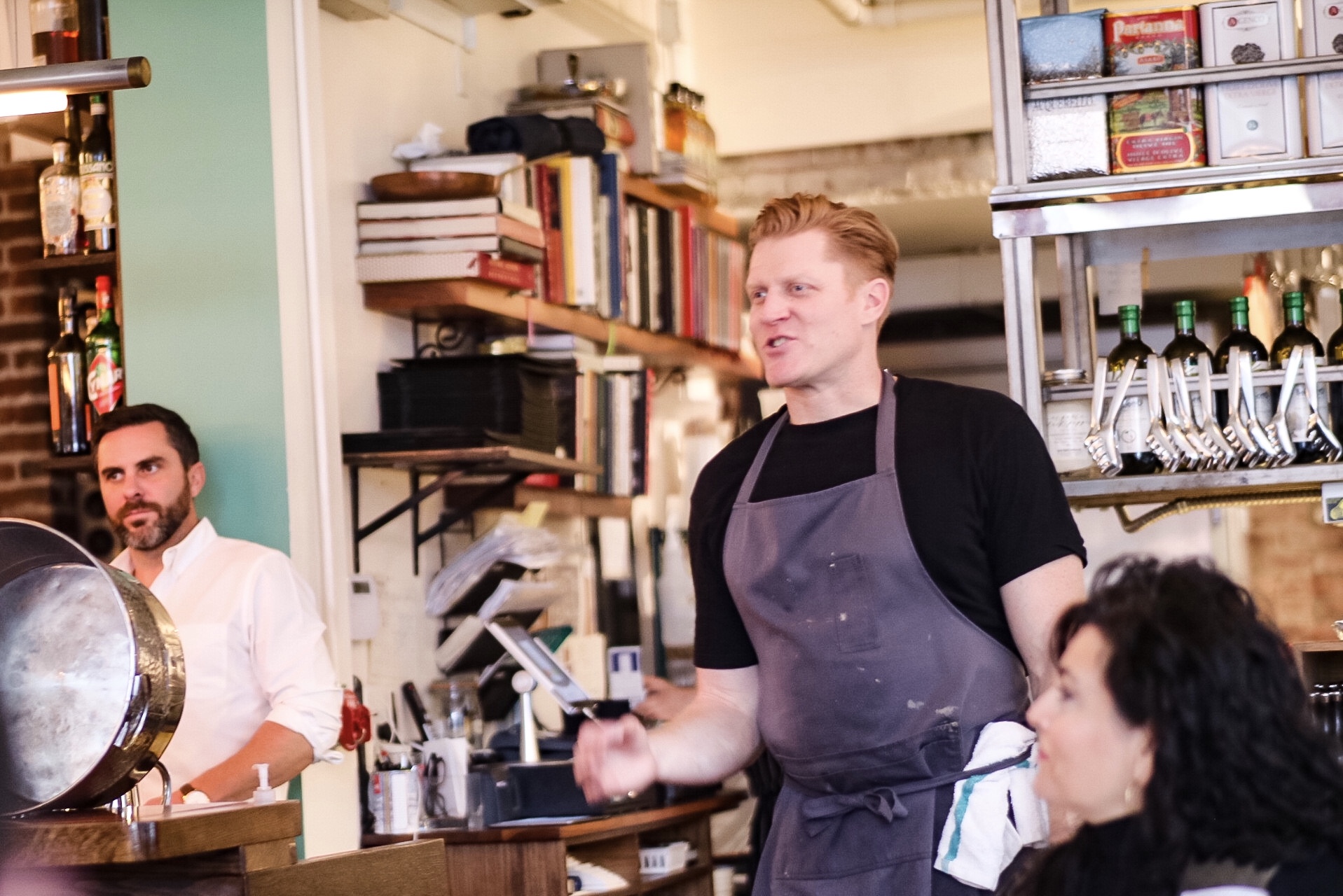Chef Owner Lucais Syme & Owner Dustin Dockendorf of Autostrada