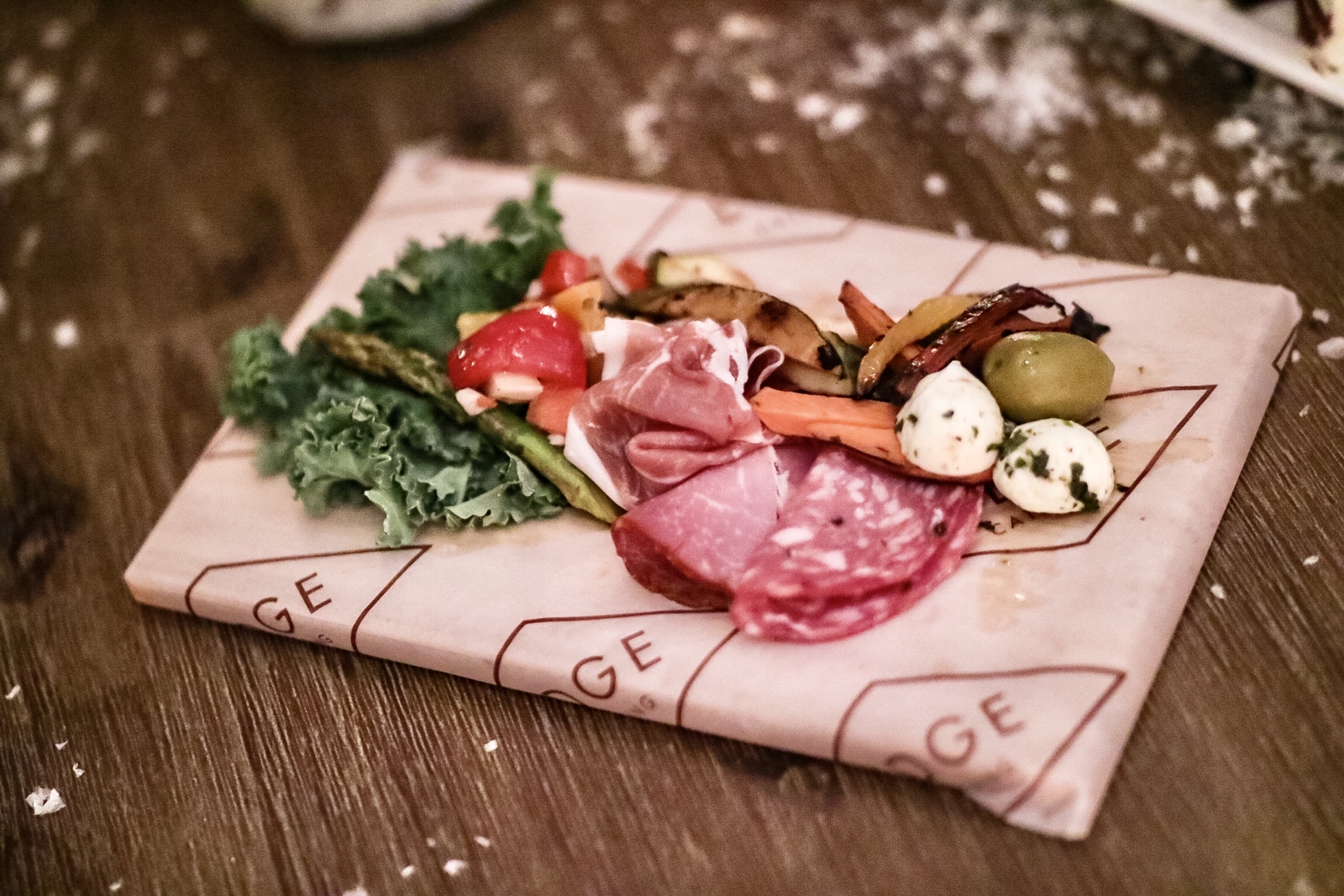 charcuterie board @ WunderBAR