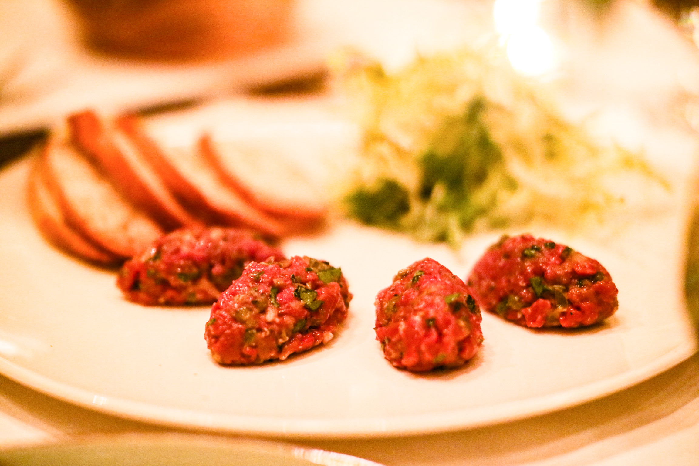 Beef Tartare @ The Grill Room