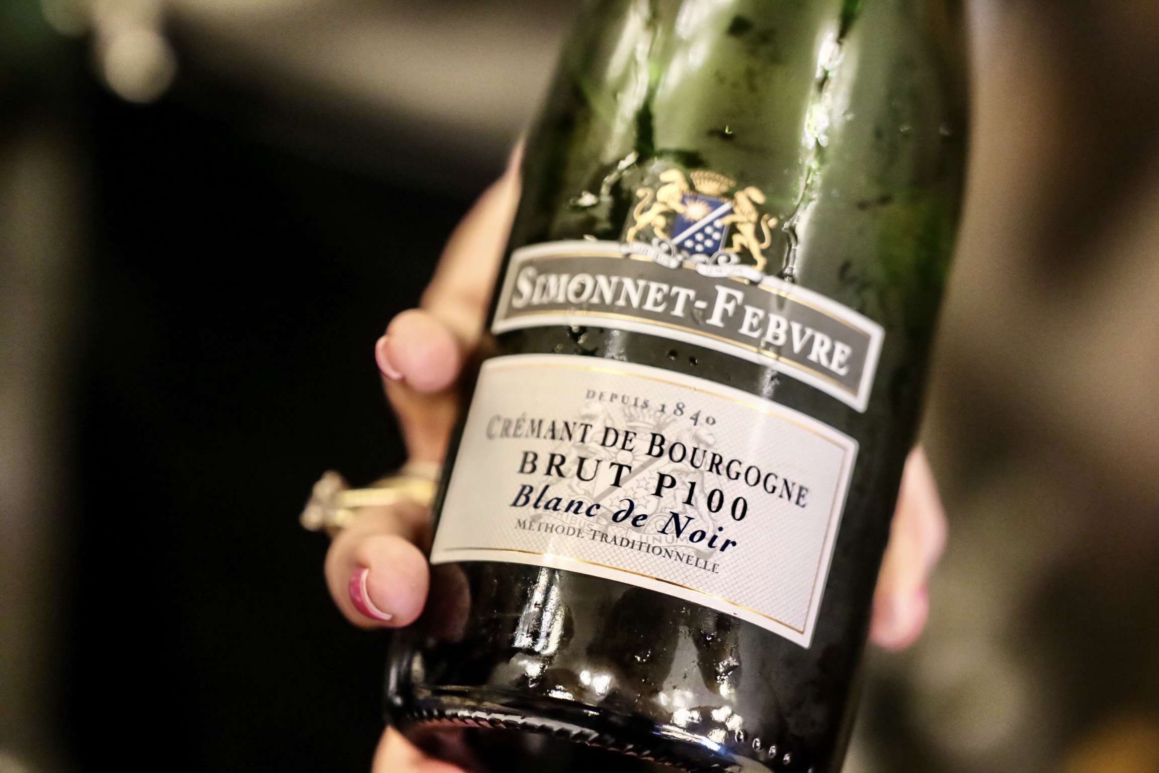 Crémant de Bourgogne Brut P100 Blanc de Noir, France