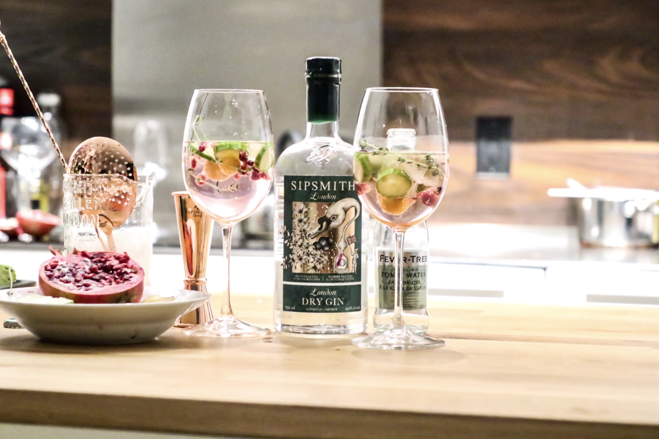 Spring Sipsmith G&T