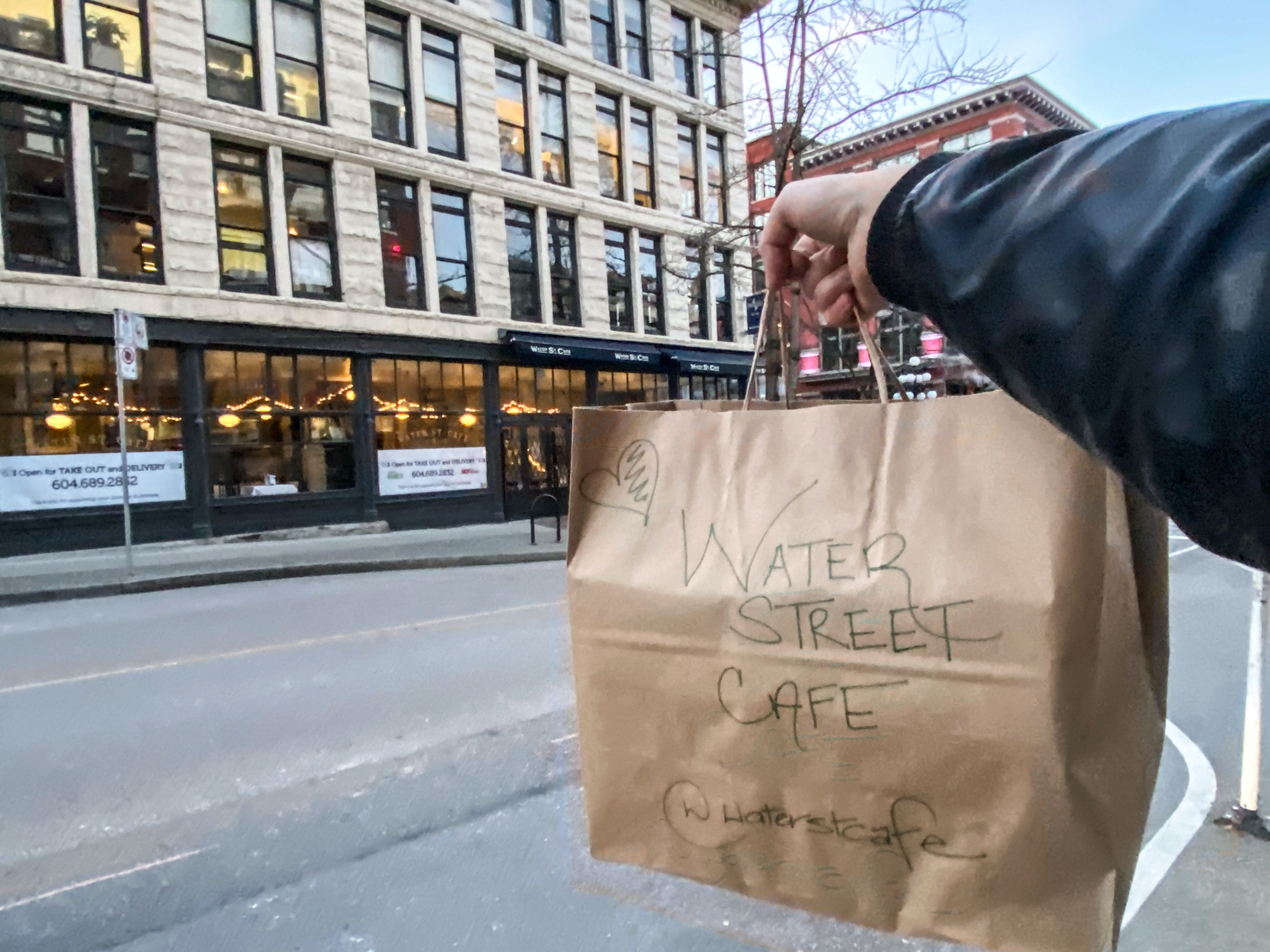 Pick Up Takeout Order at Water St Cafe