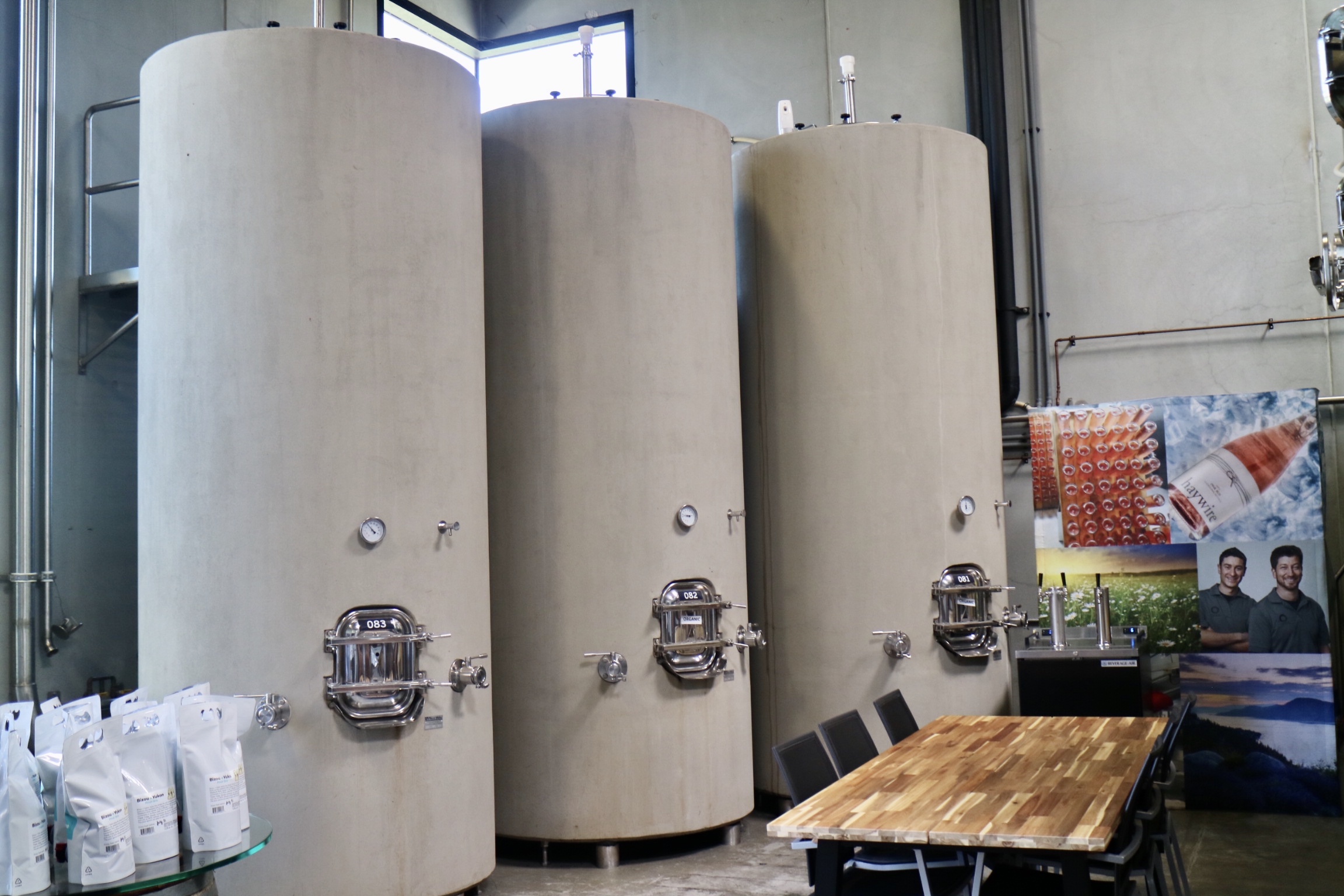 concrete tanks