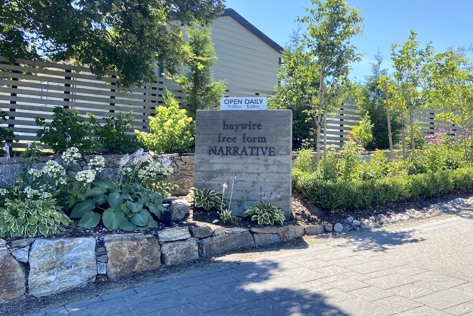 OCP, the home to Haywire, Free Form, & Narrative wines