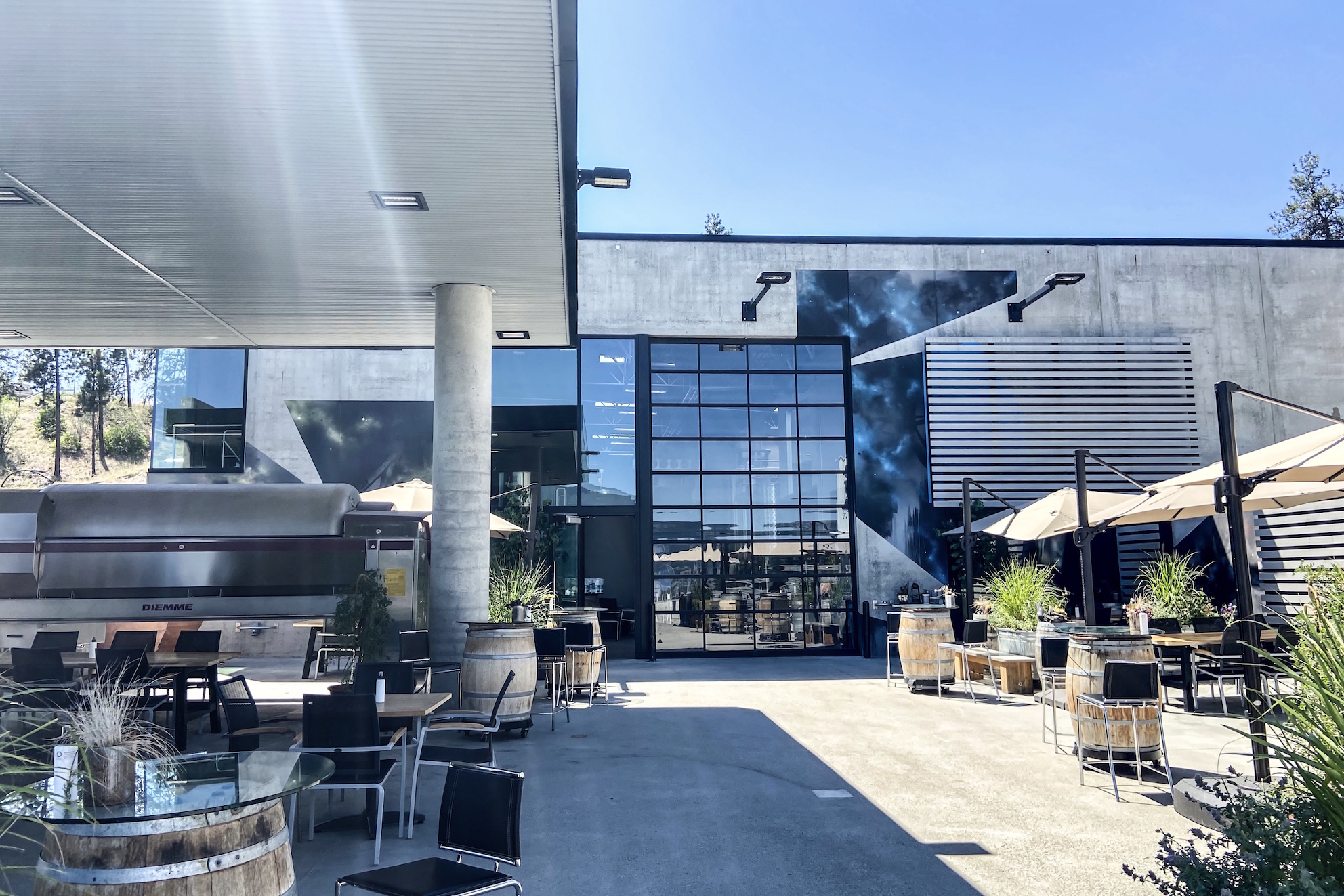 Outdoor Tasting Area, OCP
