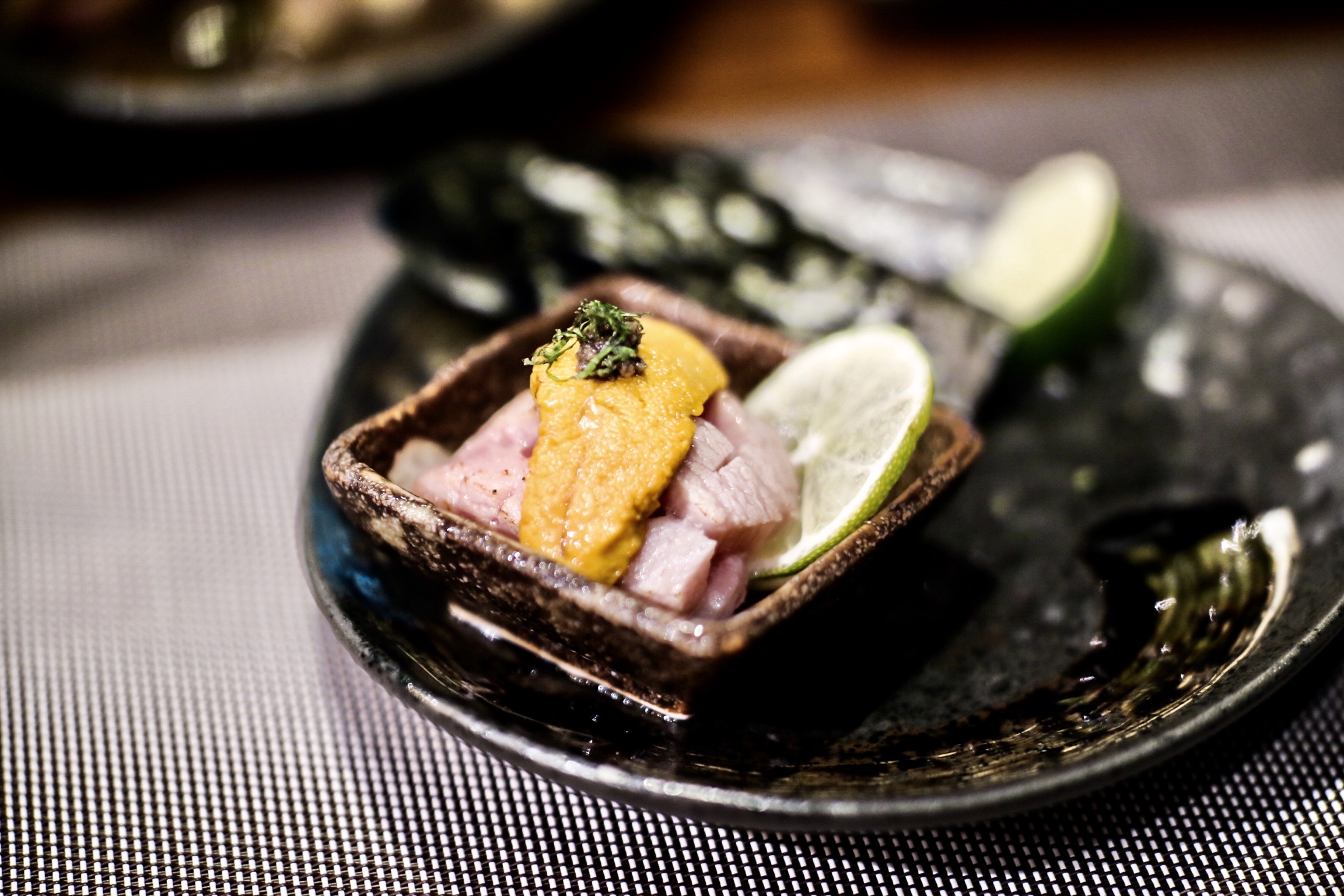 o-toro + uni + truffle