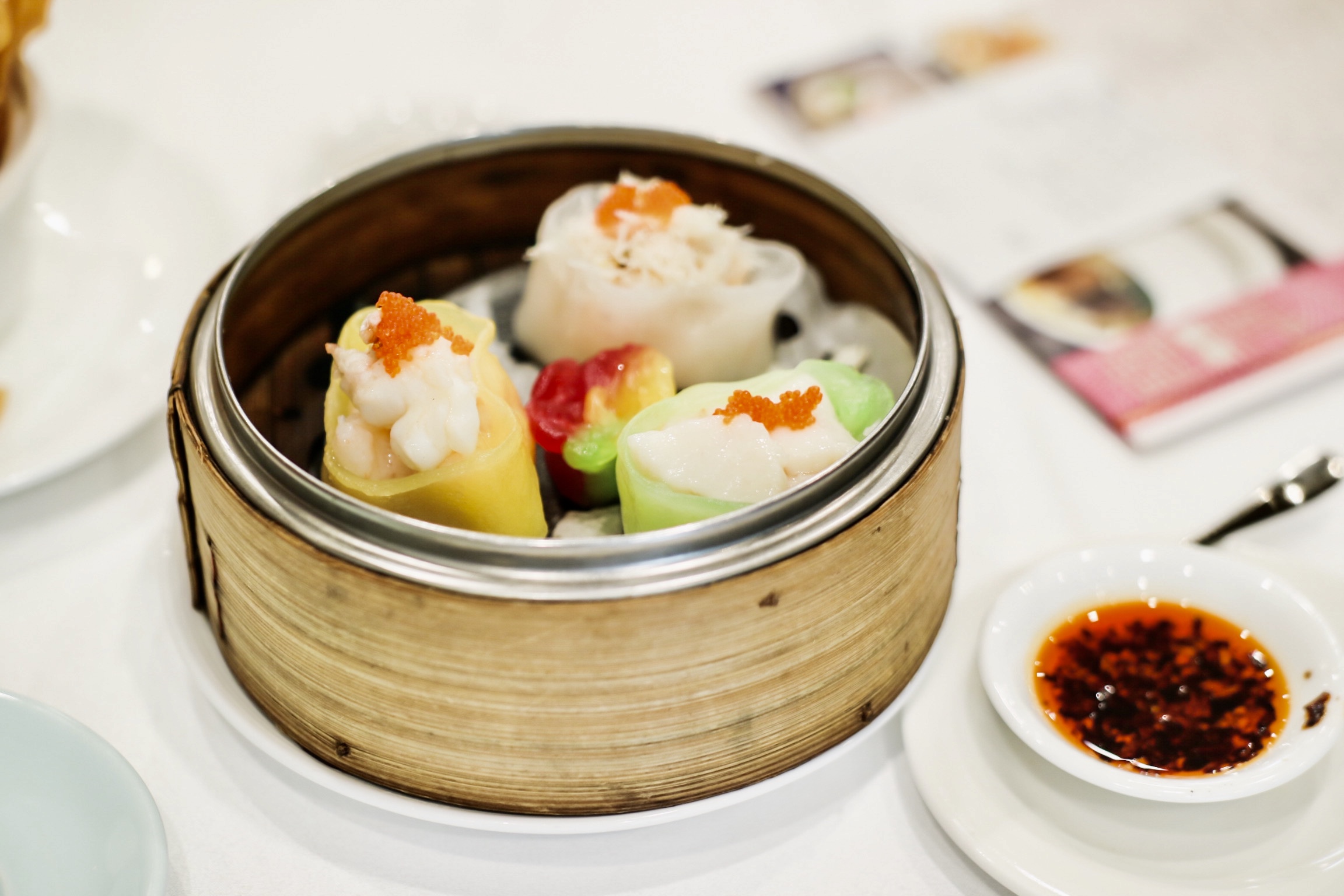 Seafood Dumpling Trio