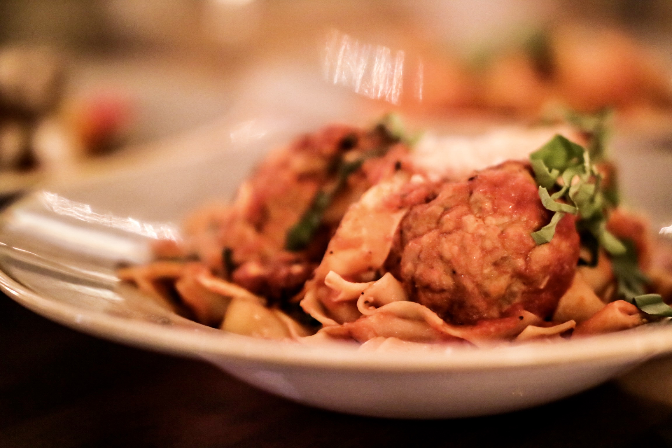 Meatballs & Parppadelle